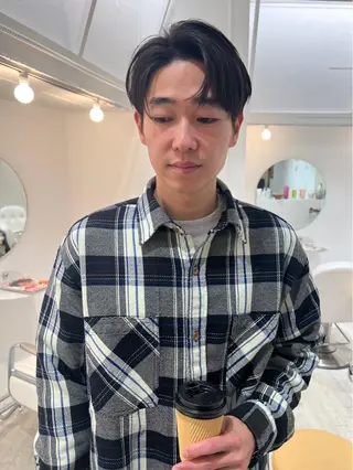 メンズ ブリーチカラー🎀 韓国風/寺門美優のヘアスタイル