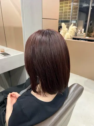 カラー 縮毛矯正/スパイラル パーマ/表参道のヘアスタイル