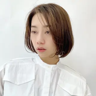 ミディアム 平田 勘吉のヘアスタイル