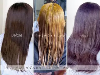 カラー SARAJU 仁川店【カラー特化】のヘアスタイル