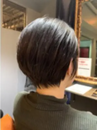 ショート カラー パーマ ヘアアレンジ 【ヘアケア特化型】 newi天王寺のヘアスタイル