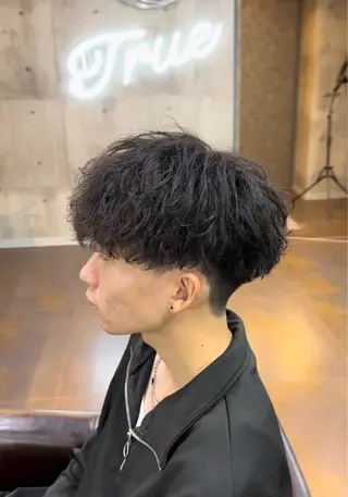 パーマ メンズ 🪮メンズパーマ🪮 池田雅侑のヘアスタイル