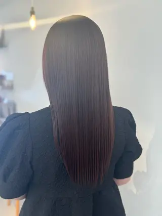 ロング パーマ 山内 瑞穂のヘアスタイル