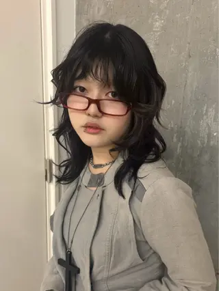 セミロング カラー 【sica】 チナのヘアスタイル