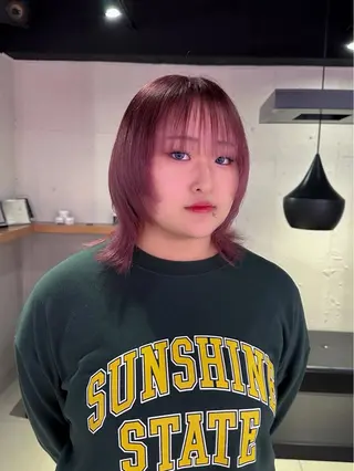 ショート カラー 🐺ウルフオタク🐺 ハイトーン/moeのヘアスタイル