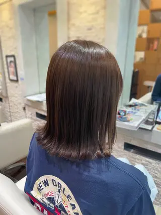 ミディアム 本多 美羽のヘアスタイル