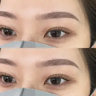 マツエク・マツパ アイブロウ u'i　nail/eye所属・u'i 🤍Rurikaのマツエク・マツパデザイン