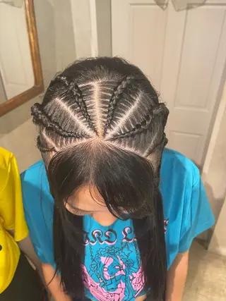 るか/透明感 カラー/アレンジのヘアスタイル