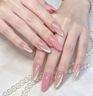 ネイル Venusパラジェル 長さだし専門店のネイルデザイン