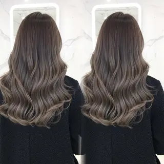 ロング ✨韓国レイヤー🦋 リピートNO.1✨のヘアスタイル