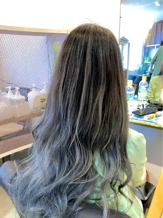 ロング カラー Rely 美空のヘアスタイル