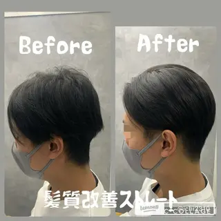 メンズ ichi/可以中文/ 髪質改善/縮毛矯正/のヘアスタイル
