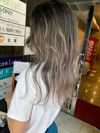 ロング カラー 髪質改善will hairdesignのヘアスタイル
