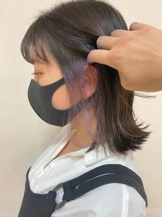 ミディアム カラー 【カラーリスト】 Likka.のヘアスタイル