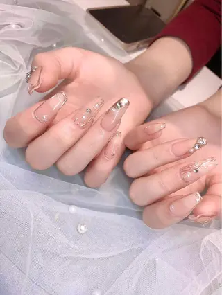 ネイル 長さだし専門店 M2　rikaのネイルデザイン