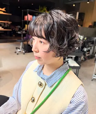 ショート パーマ mai .のヘアスタイル