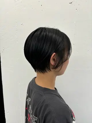 ショート 夕羽夢🍓矢場/ 透明感カラーのヘアスタイル