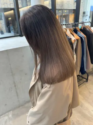 ミディアム カラー ヘアアレンジ ミニボブ/ブリーチ 🌈MISATOのヘアスタイル