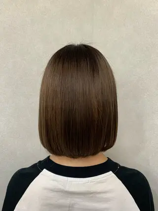 ミディアム 福永 ちひろのヘアスタイル