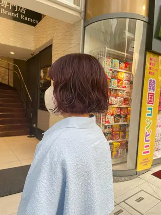 ミディアム Cielro【 シェイロ 】所属・Cielro/ダブル カラー/西田咲希のヘアスタイル