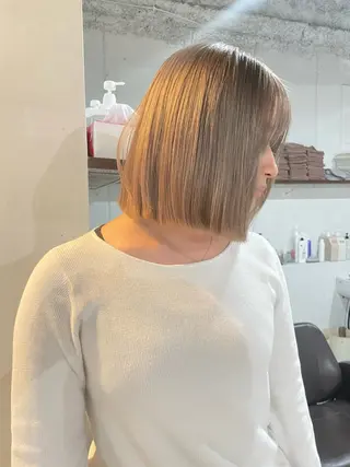 ミディアム 田代 さつきのヘアスタイル