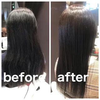 ロング 下條 真のヘアスタイル