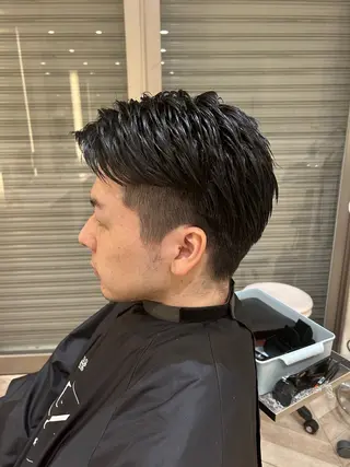 ショート メンズ メンズカット/猪野 晃市郎のヘアスタイル