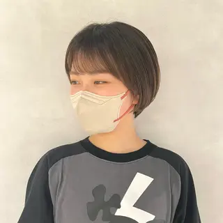 ショート 西梅田  トウマ モデル募集中‼️のヘアスタイル