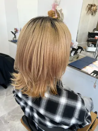 ミディアム 透明感/レイヤー💎 髪質改善/希美のヘアスタイル