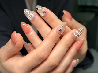 ネイル ココナッツ 練習モデル募集のネイルデザイン