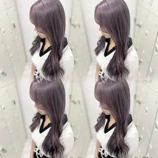 ロング カラー ハイトーン/レイヤー 透明感/瑶平のヘアスタイル