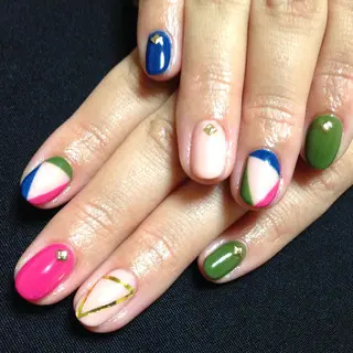 ネイル ステラ marikominoのネイルデザイン