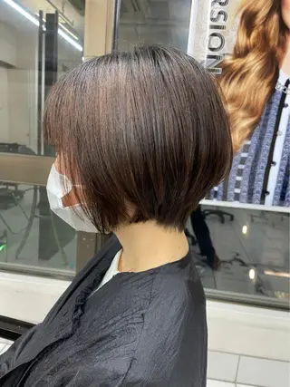 ショート 大山 真衣のヘアスタイル