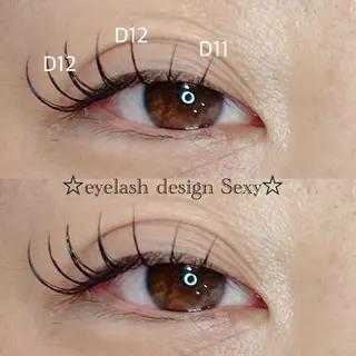 マツエク・マツパ AXSIA EYELASHのマツエク・マツパデザイン