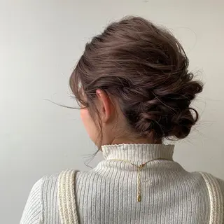 セミロング ヘアアレンジ bob/ aoiのヘアスタイル