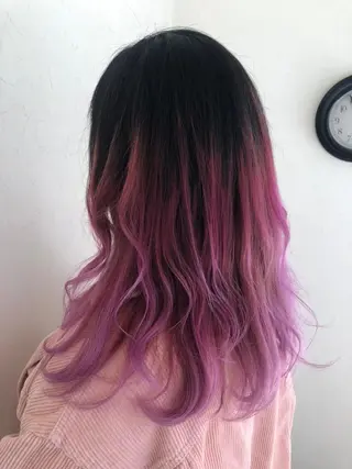 ロング 藤田  紀子のヘアスタイル