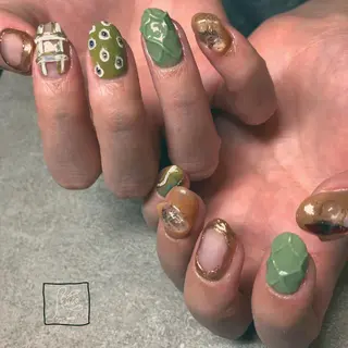 ネイル chik所属・hamaguchi licoのネイルデザイン