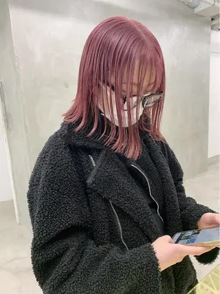 ミディアム カラー yiye 青山所属・無料カットモデル募集 🌱ひょうがのヘアスタイル