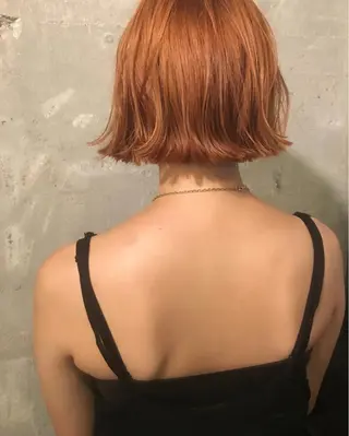 ショート カラー THE./ブリーチ 透感カラー/髪質改善のヘアスタイル