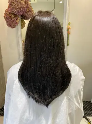 セミロング カラー ducha所属・DUCHA Tomida naoのヘアスタイル