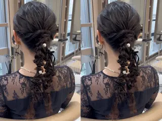 ロング ヘアアレンジ 🌈韓国レイヤー🌈 銀座　KANAのヘアスタイル