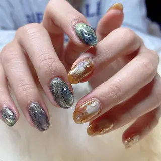 セミロング 💜MIYA nail川崎店のネイルデザイン