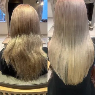 セミロング ルイマダーナ栄所属・深見 隆太/髪質改善 【シルクエステ】のヘアスタイル