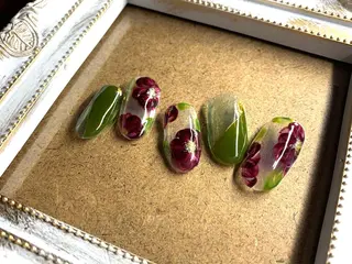 ネイル aime 中崎町のネイルデザイン