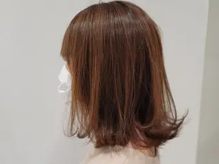 セミロング カラー Endearing所属・❇️安達 優心❇️ 髪質改善/艶髪特化のヘアスタイル
