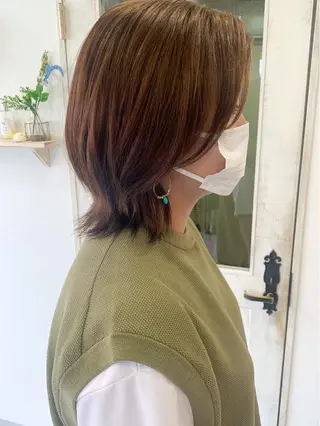 ミディアム IDEA 柏の葉KOILRINKGARAGE所属・お洒落満足度 ◎💮井上のヘアスタイル