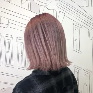 ミディアム カラー レイヤー,ボブ / 彩未のヘアスタイル