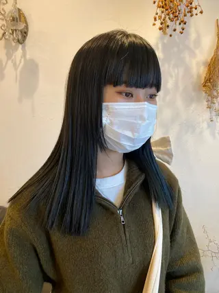 セミロング botan🦖*･ amiのヘアスタイル