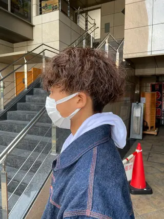 ショート OPShair　ANELLO所属・ショート/ボブ/ メンズ/縮毛矯正のヘアスタイル