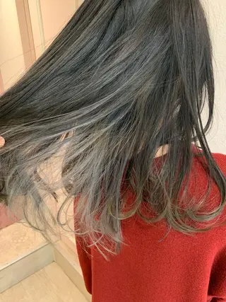 ロング カラー パーマ ヘアアレンジ ネイル マツエク・マツパ レイヤー＆カラー 人気美容師倉崎涼のヘアスタイル